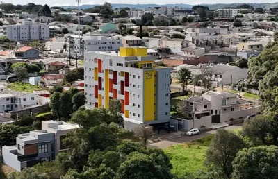 Apartamento para venda em guarapuava, santa cruz, 2 dormitórios, 1 banheiro, 1 vaga