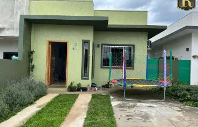 Casa para venda em guarapuava, boqueirão, 2 dormitórios, 1 banheiro, 2 vagas