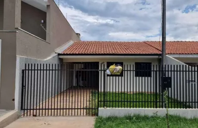 Casa para venda em guarapuava, santana, 3 dormitórios, 1 suíte, 1 banheiro, 1 vaga