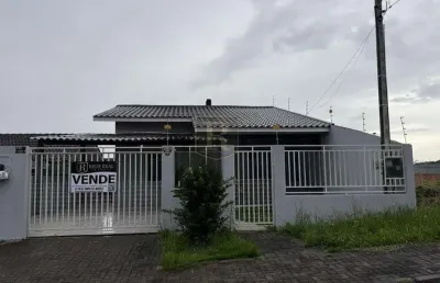 Casa para venda em guarapuava, boqueirão, 3 dormitórios, 1 suíte, 2 banheiros, 1 vaga