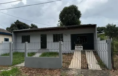 Casa para venda em guarapuava, dos estados, 2 dormitórios, 1 banheiro, 1 vaga
