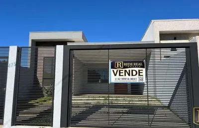 Casa para venda em guarapuava, vila bela, 3 dormitórios, 1 suíte, 2 vagas