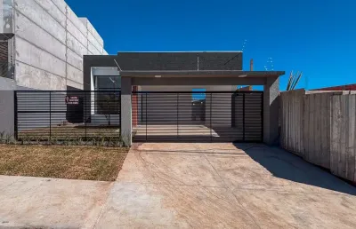 Casa para venda em guarapuava, boqueirão, 3 dormitórios, 1 suíte, 2 vagas