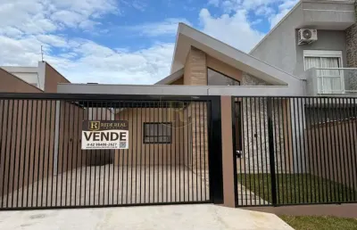 Casa para venda em guarapuava, mirante da serra, 3 dormitórios, 1 suíte, 4 vagas