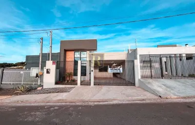 Casa para venda em guarapuava, são cristovão, 3 dormitórios, 1 suíte, 2 vagas