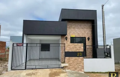 Casa para venda em guarapuava, boqueirão, 2 dormitórios, 1 suíte, 3 vagas