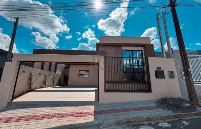 Casa para venda em guarapuava, batel, 3 dormitórios, 1 suíte, 2 banheiros, 2 vagas