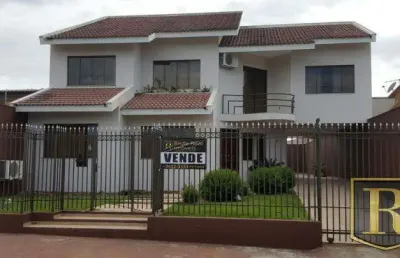 Sobrado para venda em guarapuava, santana, 4 dormitórios, 1 suíte, 3 banheiros, 3 vagas