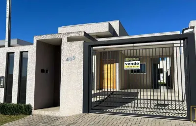 Casa para venda em guarapuava, vila bela, 3 dormitórios, 1 suíte, 1 banheiro, 2 vagas