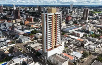 Apartamento para venda em guarapuava, centro, 3 dormitórios, 1 suíte, 2 banheiros, 2 vagas