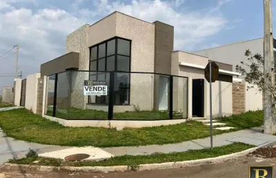 Casa para venda em guarapuava, alto cascavel, 3 dormitórios, 1 suíte, 2 vagas