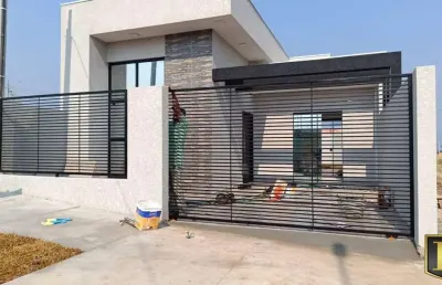 Casa para venda em guarapuava, industrial, 2 dormitórios, 1 banheiro, 1 vaga