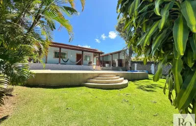 Linda casa nova estilo chácara com lote 1680 metros 3 dormitórios (1 suíte)
