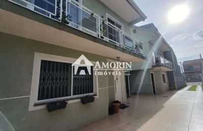Sobrado com 3 dormitórios à venda, 140 m   - fazendinha - curitiba pr