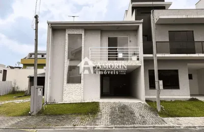 Sobrado com 3 dormitórios à venda, 132m , no pinheirinho, curitiba - pr