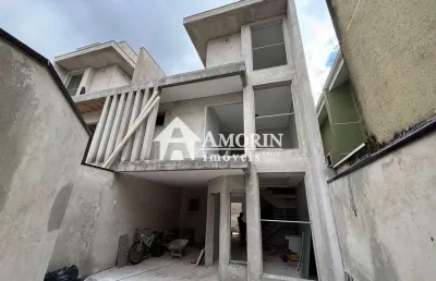 Sobrado à venda, portão, excelente localização e acabamento, curitiba - pr