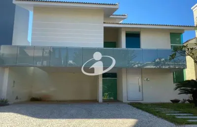 Casa em condomínio fechado com 3 quartos para alugar no nova uberlândia, uberlândia  por r$ 15.000