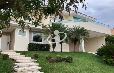 Casa em condomínio fechado com 4 quartos para alugar no nova uberlândia, uberlândia  por r$ 17.000