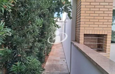 Casa em condomínio fechado com 4 quartos para alugar no nova uberlândia, uberlândia  por r$ 18.000