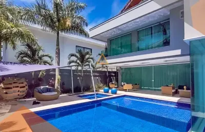 Triplex espetacular no condomínio del lago | 750 m² | 6 quartos