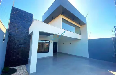 Casa à venda em maringá, bom jardim, com 3 suítes, com 138.59 m²