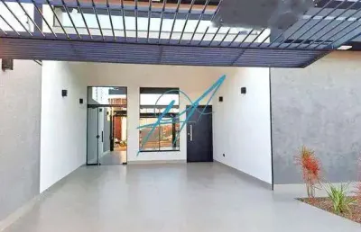 Casa à venda em maringá, bom jardim, com 3 quartos, com 127 m²