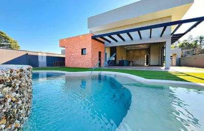 Casa à venda em maringá, jardim são paulo, com 4 suítes, com 320 m², condominio monte hermon