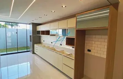 Casa à venda em maringá, jardim paris, com 3 quartos, com 105 m²