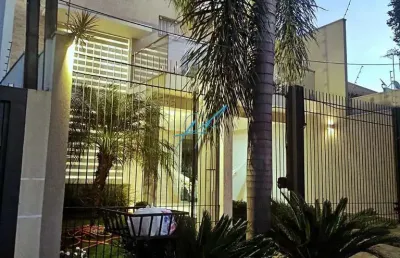 Sobrado à venda em maringá, jardim paris, com 3 quartos, com 153 m²