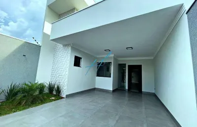 Casa à venda em maringá, jardim paris, com 3 quartos, com 105 m²