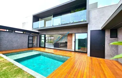 Casa à venda em maringá, jardins de monet residence, com 4 suítes, com 280 m²