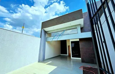 Casa à venda em maringá, parque industrial, com 3 quartos, com 138 m²