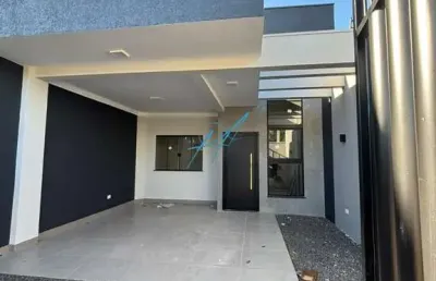 Casa à venda em maringá, jardim pinheiros, com 3 quartos, com 112 m²