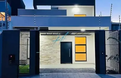 Casa à venda em maringá, residencial bim, com 3 quartos, com 105 m²