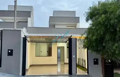 Casa à venda em maringá, jardim paris vi, com 3 quartos, com 84 m²