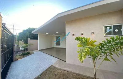Casa à venda em maringá, jardim itália, com 3 quartos, com 143 m²