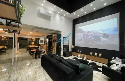 Casa à venda em sarandi, parque pioneiros, com 3 quartos, com 204 m²