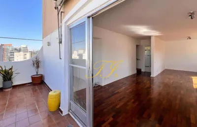 Cobertura duplex com 3 dormitórios para alugar, 181 m² por r$ 9.687/mês - vila olímpia - são paulo/sp