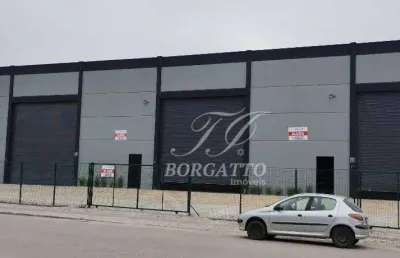 Galpão para alugar, 398 m² por r$ 8.480,00/mês - praça - tijucas/sc