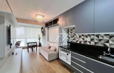 Apartamento com 1 dormitório para alugar, 30 m² por r$ 4.288,00/mês - macedo - guarulhos/sp