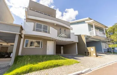 Casa em condomínio fechado com 3 quartos à venda na rua luiz ronaldo canalli, --, campo comprido, curitiba por r$ 1.680.000