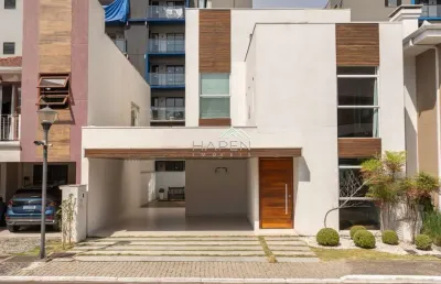 Casa em condomínio fechado com 3 quartos à venda na rua luiz ronaldo canalli, --, campo comprido, curitiba por r$ 1.790.000
