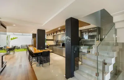 Casa em condomínio fechado com 2 quartos à venda na rua pedro nicco, --, ecoville, curitiba por r$ 1.980.000