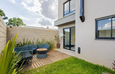 Casa em condomínio fechado com 3 quartos à venda na rua eugênio flor, --, abranches, curitiba por r$ 1.206.000