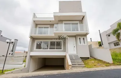 Casa em condomínio fechado com 4 quartos à venda na rua luiz tramontin, --, campo comprido, curitiba por r$ 2.800.000