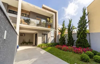 Casa em condomínio fechado com 3 quartos à venda na rua jacarezinho, --, pineville, pinhais por r$ 1.900.000