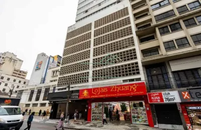 Sala comercial à venda na rua ébano pereira, --, centro, curitiba por r$ 215.000