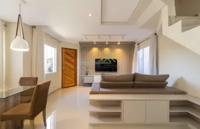 Casa em condomínio fechado com 3 quartos à venda na estrada da mina do ouro, --, santo inácio, curitiba por r$ 750.000