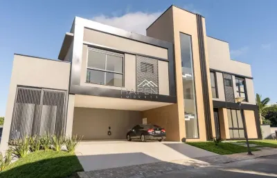 Casa em condomínio fechado com 3 quartos à venda na rua ângelo domingos durigan, --, cascatinha, curitiba por r$ 2.980.000