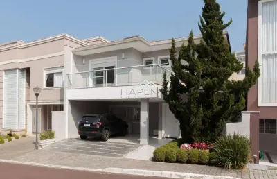 Casa em condomínio fechado com 3 quartos à venda na rua luiz ronaldo canalli, --, campo comprido, curitiba por r$ 2.480.000